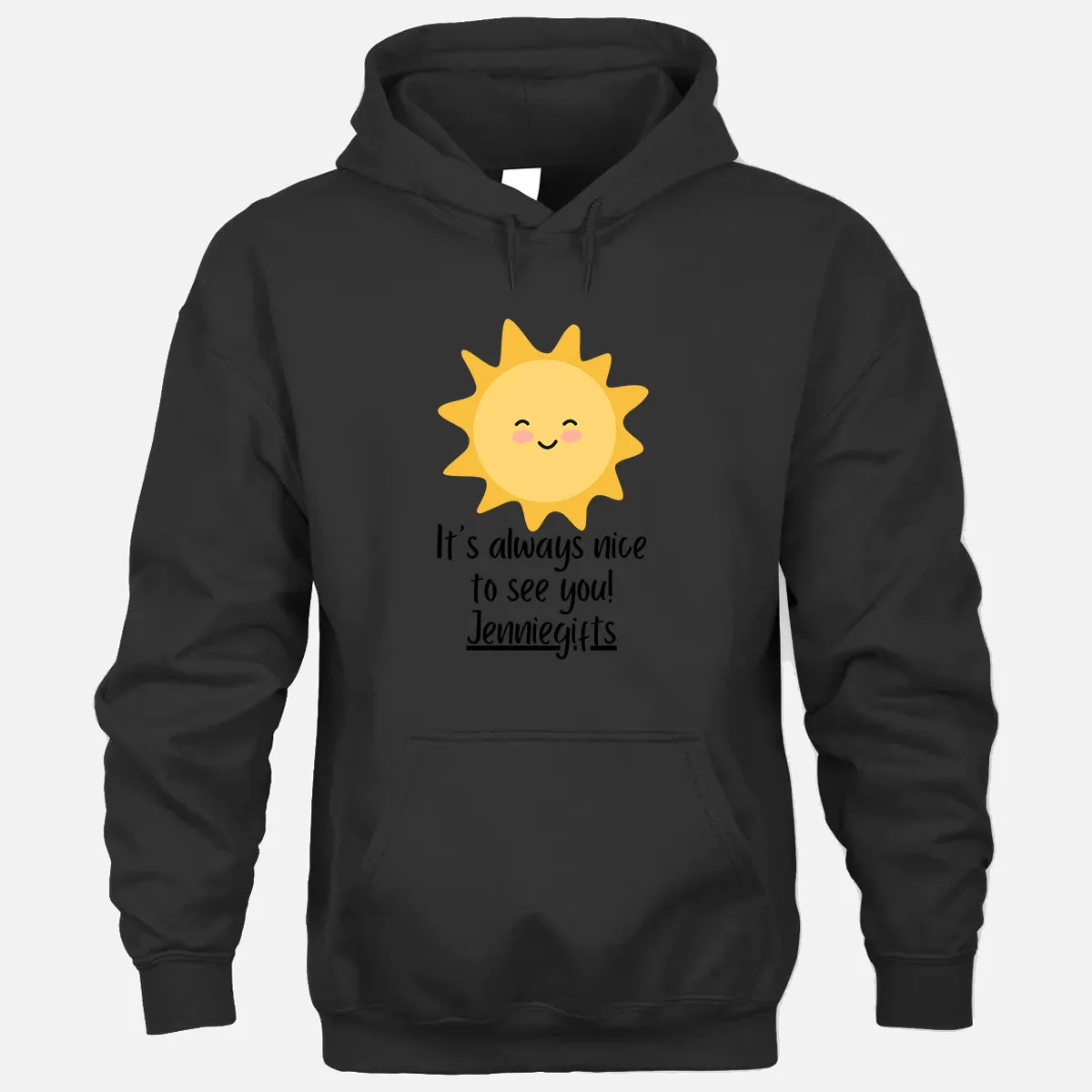 Sunny Jenniegifts Hoodie - Black